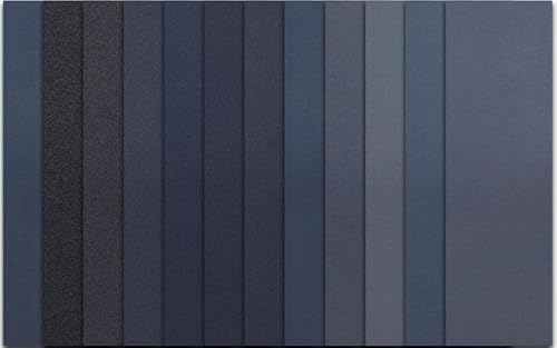 36PCS Sand Paper Variety Pack Sandpaper 12 Grits Assorted for Wood Metal Sanding, Wet Dry Sandpaper 120/180/320/400/600/800/1000/1200/1500/2000/2500/3000 Grit