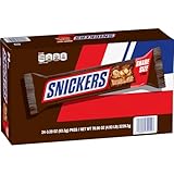 SNICKERS Sharing Size Chocolate Candy Bars 3.29-Ounce Bar 24-Count Box