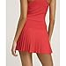 Wilson W Midtown Infrared Women's Tennis Skirt Red L