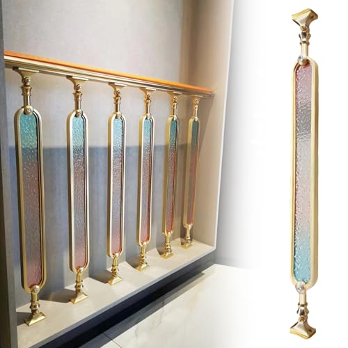 Gold Decorative Metal Banister for Outdoor and Indoor Use El