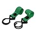 New Lon0167 2pcs 11lb Featured Capacity Adjustable Hook reliable efficacy Loop Closure Stroller Hanger Green(id:e80 11 a2 dc7)