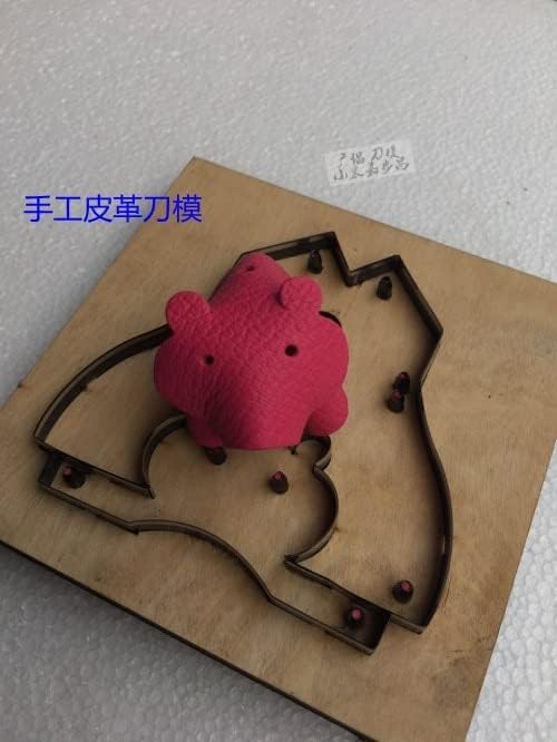 Elephant cow bear wolf hippo abstract animal knife - (Color: Buffalo)