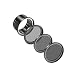 Produktbild TOYMYTOY 4 STÜCKE UV CPL ND4 ND8 Filter Kit mit Gegenlichtblende für DJI Phantom 3