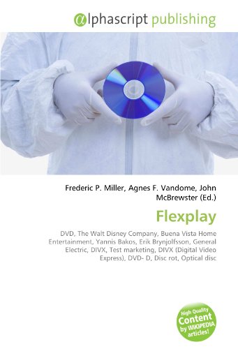 Flexplay: DVD, The Walt Disney Company, Buena Vista Home Entertainment, Yannis Bakos, Erik Brynjolfsson, General Electric, DIVX, Test marketing, DIVX ... Express), DVD- D, Disc rot, Optical disc