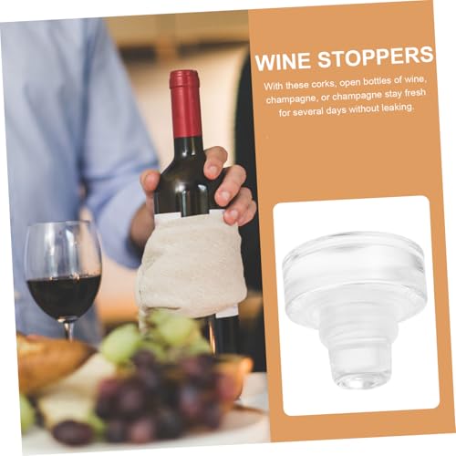 Bouchons de vin en T hermétiques : lot de 10 bouchons réutilisables pour conservation optimale - 5
