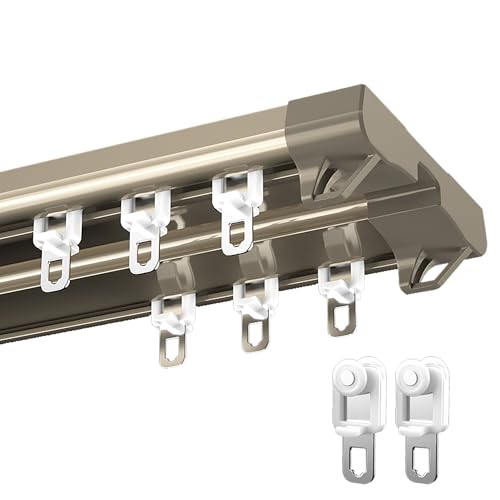 Tringle double aluminium Giallo design plafond