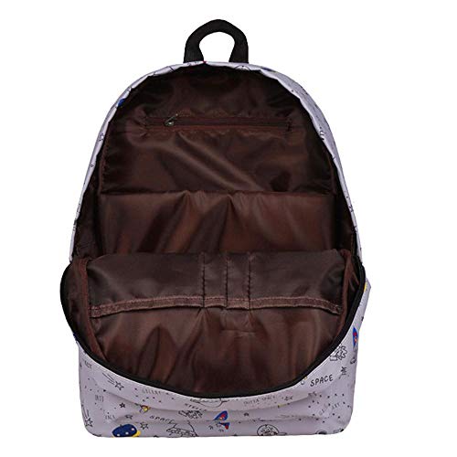 Mochila con estampado de estrellas para el instituto y escapadas de moda 3