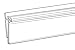 FFR Merchandising 4401947405 Data Strip SuperGrip Label Holder for Shelf Channel, 1-1/4