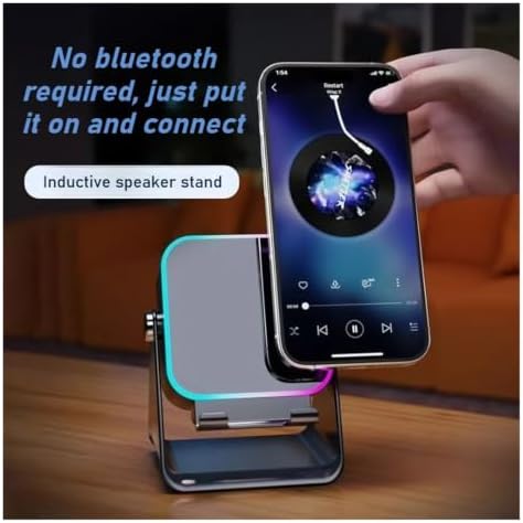 PFXXRENX Bluetooth Speaker Lazy Desk Phone Holder — view 2