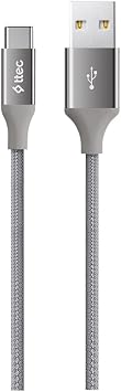 ttec AlumiCable Type-C 120cm  arj Kablosu - Uzay Grisi 2DK18UG
