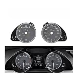 Gauge Face Compatible For Audi A5 S5 Compatible For Magneti Marelli Instrument Cluster 200MPH