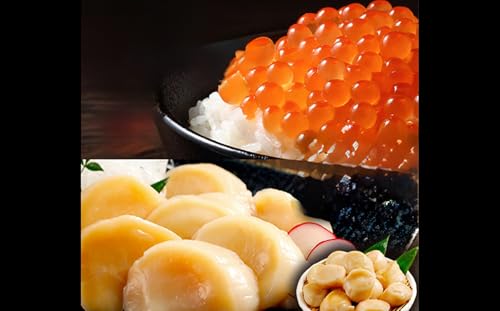 [定期便3か月]いくら醤油漬け500gほたて1.1kgセット×3回