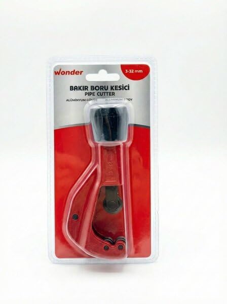 Wonder Bakır Boru Kesici, 3-32 mm, Alüminyum Gövde
