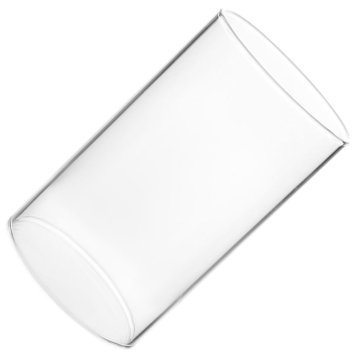 Cabilock Candle Shade Wedding Ceremony Decorations Taper Candle Chimney Rose Petals for Romantic Clear Candle Dining Room Table Decor Glass Candle Holder Led High Borosilicate Glass Tumbler