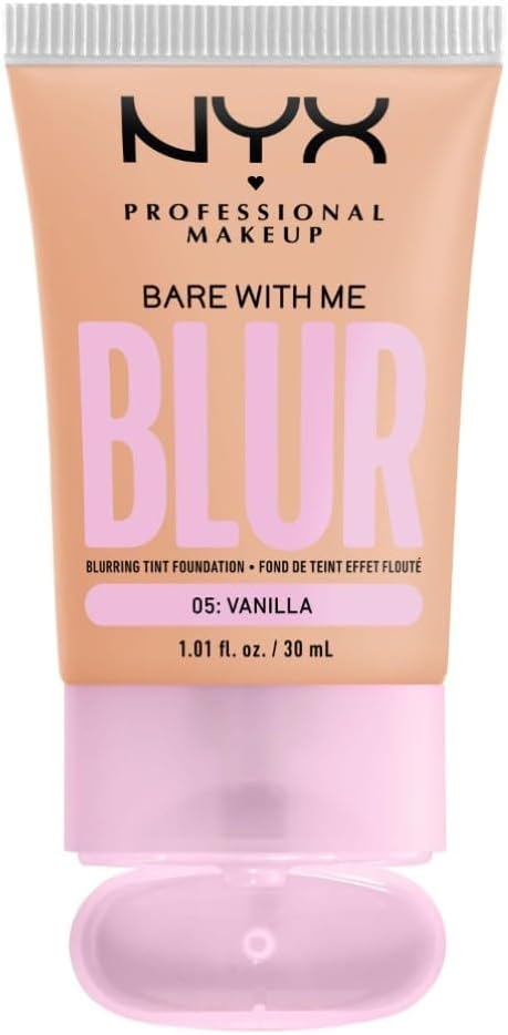 Blurring Tint Foundation, Medium Coverage, Matte Finish, With Niacinamide, Matcha and Glycerin, 12 Hours Hydrating, Bare With Me Blur, 30 ml, Shade: Vanilla