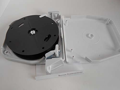 Preisvergleich Produktbild Mini Rolladen Schnurwickler weiss Schwenkwickler Aufschraubwickler o. Schnur NEU