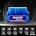 OBD2 Scanner Bluetooth Car Code Reader Diagnostic Tool Wireless OBD Car Code Reader Check Engine for Cars and Trucks for iOS and Android