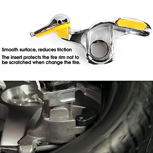 Aramox Stainless Steel Tire Changer Mount Demount Duck Head with Protective Pads Smooth for Easy Tire Changing (30mm) by Aramox - Image 4