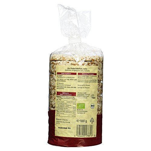 Alnatura Bio Dinkelwaffeln Natur, 100g