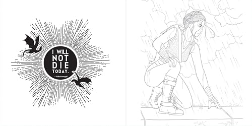 Image of Fourth Wing: The Official Coloring Book