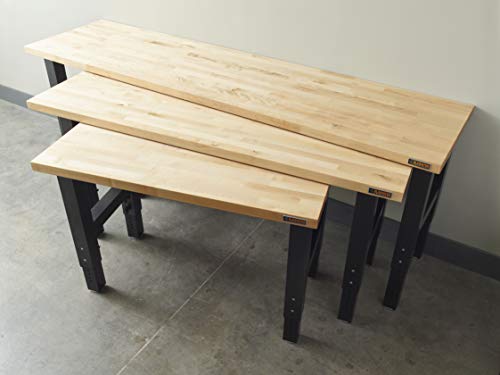 Gladiator Gawb06Hweg Adjustable Workbench, 6' #TOP2