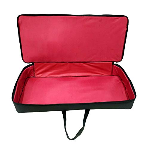 Image of MALAV Thick Padded Keyboard Bag for Casio CT-X9000IN Keyboard with Shoulder Straps & Waist Belt