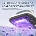 Imagen de ALLILUYAA Aspirador de Acaros 2 Depósitos Succión 10 kPa