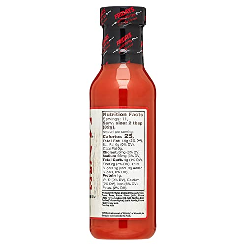 TGI FRIDAYS Buffalo Wing Sauce, 13 Oz (Pack of 6)