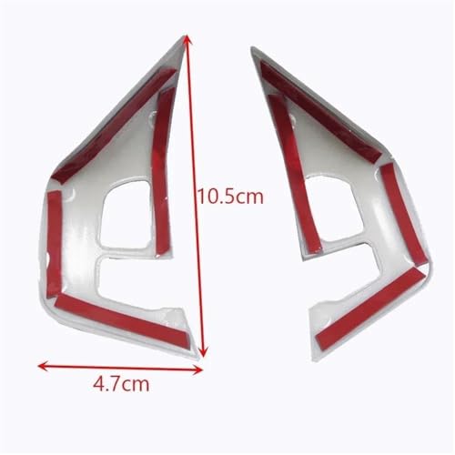 Pegatina de consola central y panel de volante para Peugeot 208 y 2008 de 2014 a 2016 3