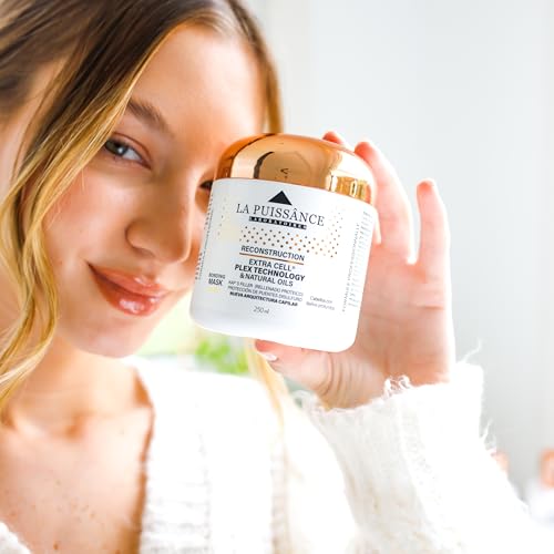 La Puissance Extra Cell Plex Hair Mask - Deep Conditioning Treatment For Damaged Hair - Ideal For Color-Treated, Bleached & Chemically-Treated Hair thumb #1
