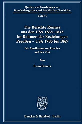 Eimers, E: Berichte Roennes aus den USA 1834-1843