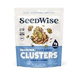 Ozery Bakery Super Seed Crunch Clusters, Sweet and Salty, Plant Based, Vegan, Keto Snack, 5.3 Ounce (Pack of 6)
