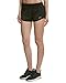 Women's Nike Crew Dry Running Short Black/Reflective Silver Size Small