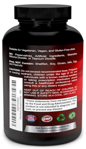 Divine Bounty Glucosamine Sulfate with MSM