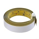 Lunghezza personalizzabile: il nastro ha un design dritto, che consente un facile taglio e personalizzazione in base alle tue esigenze specifiche. raddrizzare e il righello direttamente sul materiale desiderato per un uso comodo e flessibile.