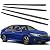 ItranMc Car Window Weather Stripping Molding Trim Belt,Compatible with Honda Civic 2016-2021 4-Door Sedan, Replace#72450-TEA-T01 72410-TEA-T01 72950-TEA-T01 72910-TEA-T01