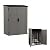 Suncast 54 cu. ft Resin Vertical Lockable Storage Shed, Stoney, BMS5700SB