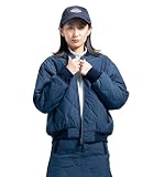 [ラッドブルー] ゴルフ 保温 MA-1ジャケット (キルティング加工・セットアップ対象) / レディース / 250752 NAVYBLUE M
