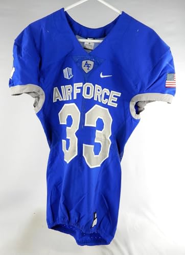 2016 Air Force Falcons #33 Game Used Jersey NP R M 912 - College Game Used