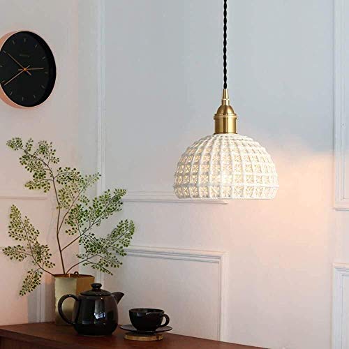 Chandelier de cerámica E27 con diseño nórdico de alta calidad para interior 6