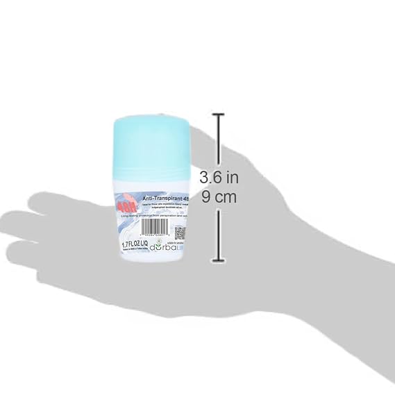 Anti-Transpirant 48H Roll-On Deodorant Deo Intensive for Sensitive Skin. Anti-White & Yellowish Spots, Dry-Touch, No Alcohol, 1.7oz/50mL Deo 4 Intense Perspiration
