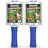 Ealyder Tape 2-Pack Industrial Mini Stretch Wrap Film 80 Gauge 5.1