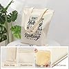 AILOONG Polyester Cotton Shopping Bags We Grow Old Because Stop Hiking Inspirational 12 oz thick fabric Reusable 25x30cm Small #2