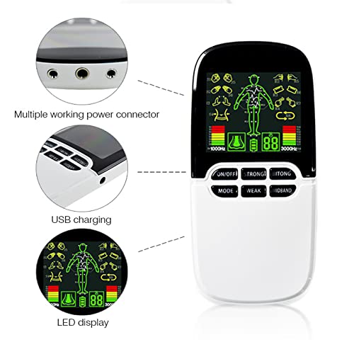Machine de massage de physiothérapie d'acupuncture avec double canal ergonomique - 5