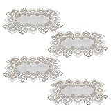 Touche festive : idéaux comme sets de table de noël, napperons rétro ou sets de table brodés pour les jours, ils apportent chaleur, élégance et une touche festive aux réunions et au quotidien. set de table brodé de fleurs, sets de table en dentelle vintage