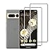 YIFNTANG [2 Pack] Tempered Glass Screen Protector for Google Pixel 7 Pro 5G,3D Curved,9H Hardness,Anti Scratch,HD Clear,Compatible with Google Pixel 7 Pro 5G