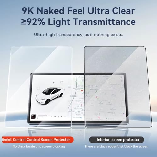 GPS film protection compatible avec Tesla pour le Modèle 3 pour le Modèle Y protecteur écran - 5