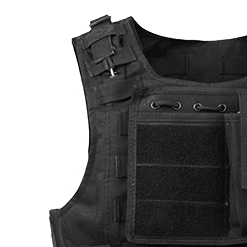La mejor comparación de Chaleco táctico negro para comprar online. 20 Imagen adicional
