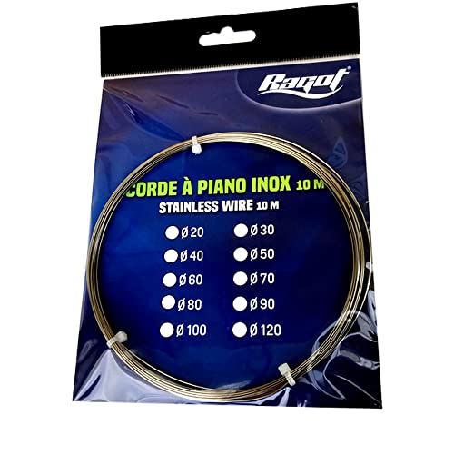RAGOT - Corde à piano inox C901 10M (Ø 80/100)