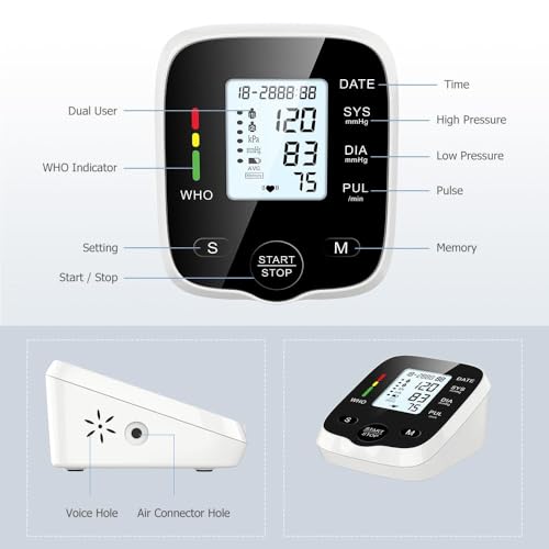 Blutdruck Messgerät für den Heimgebrauch, Bestyks Oberarm-blood pressure monitor,vollautomatisches...